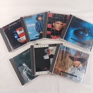 7 Garth Brooks CD Lot Limited Series Old Country Music Western Classics Guitar